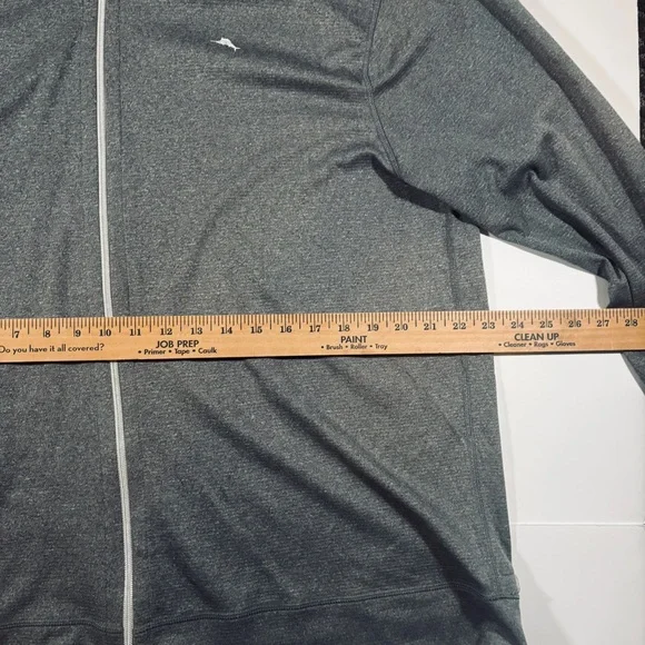 Tommy Bahama Reversible Zip Up Hoodie Size XL Resortcore Cabanalux Coastaldad - Picture 4 of 5
